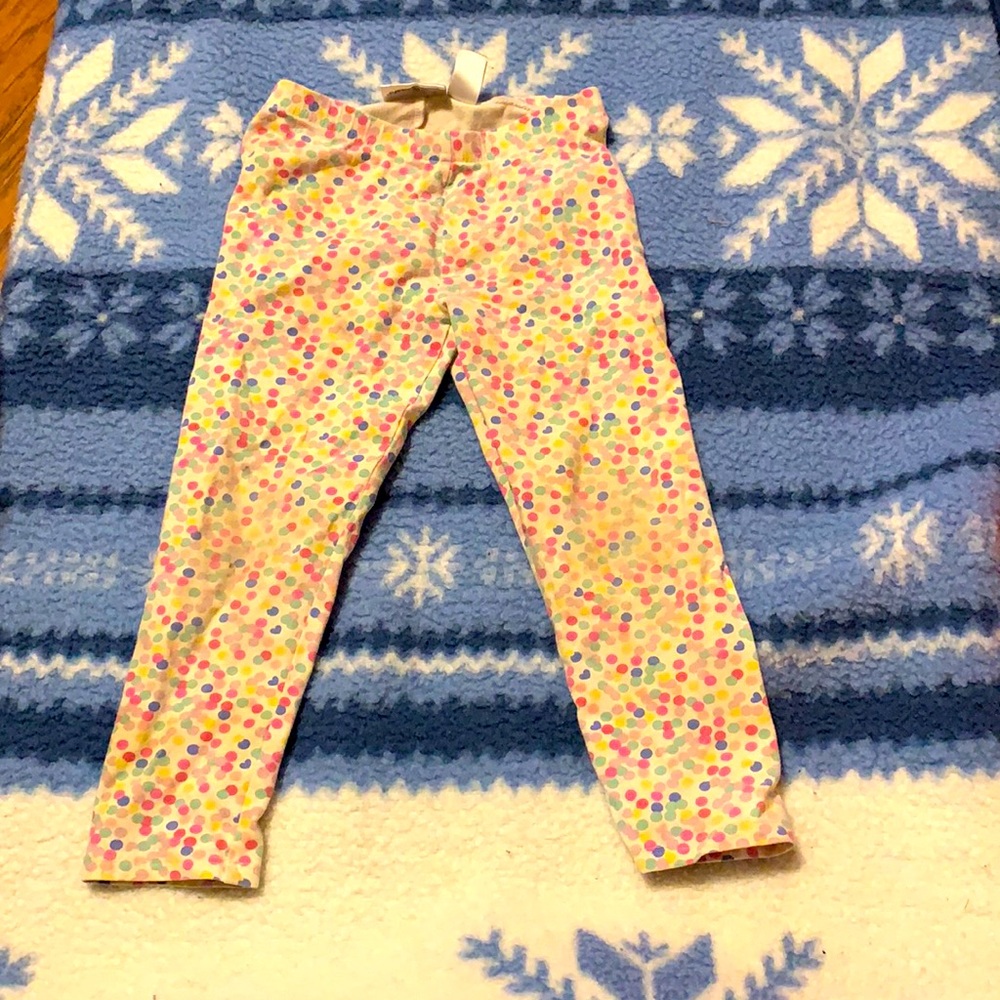 Colorful polka dot girls bottoms